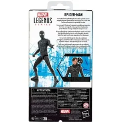 Spider-Man Marvel Legends Series Spider-Man 3 Symbiote Suit 6 Inch Action Figure