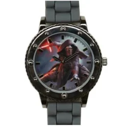 Star Wars: Episode VII - The Force Awakens Kylo Ren Gray Silicone Strap Watch