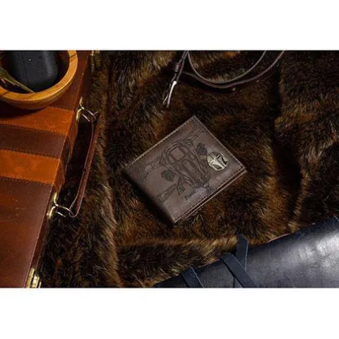 Star Wars: Mandalorian Etched PU Bifold Wallet - Entertainment Earth Exclusive