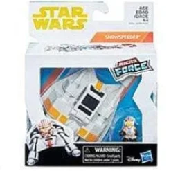 Star Wars Micro Force Vehicle - Luke with Snowspeeder