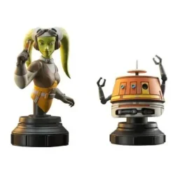 Star Wars Rebels Hera Syndulla And Chopper 1/7 Mini-Bust