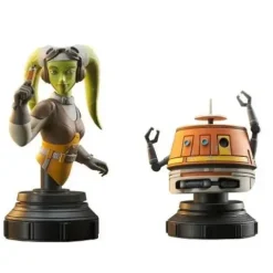 Star Wars Rebels Hera Syndulla And Chopper 1/7 Mini-Bust