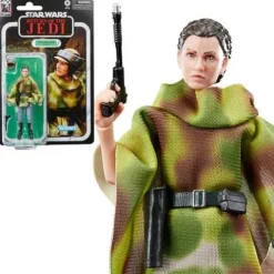 Star Wars The Black Series Return of the Jedi 40th Anniversary 6-Inch Princess Leia (Endor) Action Figure