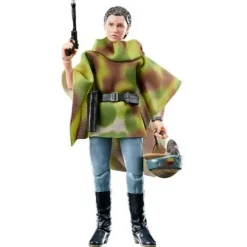 Star Wars The Black Series Return of the Jedi 40th Anniversary 6-Inch Princess Leia (Endor) Action Figure