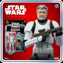 Star Wars The Black Series George Lucas (in Stormtrooper Disguise) 6-Inch Action Figure