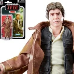 Star Wars The Black Series Return of the Jedi 40th Anniversary 6-Inch Han Solo (Endor) Action Figure