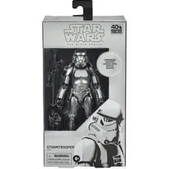 Star Wars The Black Series - Stormtrooper - Carbonized - 6-Inch Action Figure