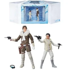 Star Wars The Black Series Hoth - Princess Leia Organa and Han Solo - 6-Inch Action