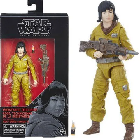 Star Wars The Black Series - Rose (Resistance Tech) - 6-Inch Action Figure - #55