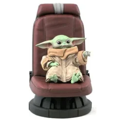 Star Wars The Mandalorian Child in Chair 1:2 Scale Statue
