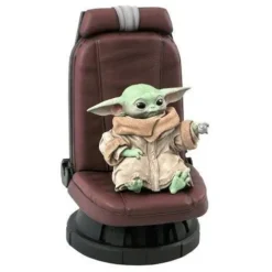 Star Wars The Mandalorian Child in Chair 1:2 Scale Statue