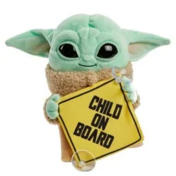 Star Wars The Mandalorian The Child On Board Plush Sign