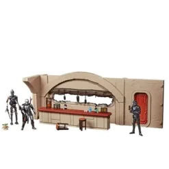 Star Wars The Vintage Collection Nevarro Cantina Playset with Imperial Death Trooper Action Figure