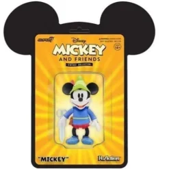 Super7 Brave Little Tailor Mickey Mouse 3 3/4-Inch ReAction Figure