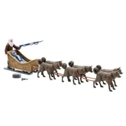 Super7 G.I. Joe Arctic Rescue Vehicle with 3 3/4-Inch Snake Eyes & Blind Woodsman ReAction Figures