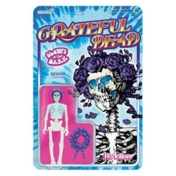 Super7 Grateful Dead Glow-in-the-Dark Bertha 3 3/4-Inch ReAction Figure