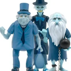Super7 Haunted Mansion Hitchhiking Ghosts 3 3/4-Inch ReAction Figure Set of 3 - SDCC Exclusive