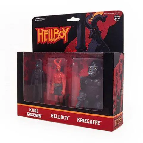 Super7 Hellboy 3 3/4-inch ReAction Figures Wave 2 Pack A