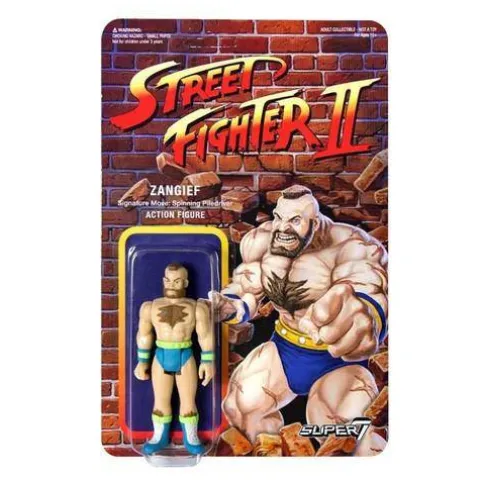 Super7 Street Fighter II ReAction Figure - Select Figure(s)
