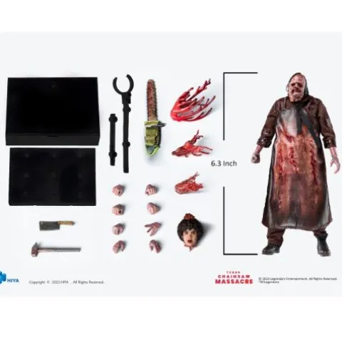 Texas Chainsaw Massacre Leatherface Exquisite Series 1/12 Scale Action Figure