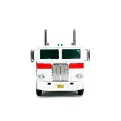 Transformers G1 Optimus Prime Big Rig with Ghostbusters Ecto-1 Graphics 1:24 Scale Die-Cast Metal Vehicle