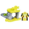 Transformers Rescue Bots Flipracer Launchers - Bumblebee Quick Launch Garage