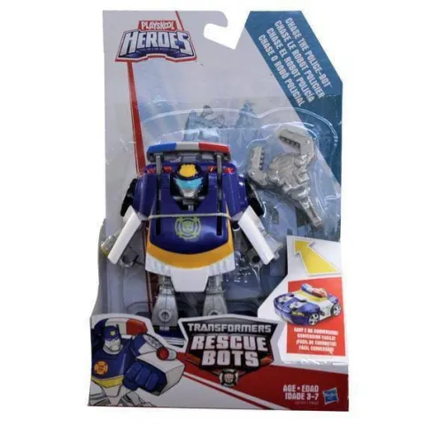 Transformers Rescue Bots Transforming Figure - Chase the Police-bot