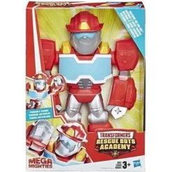 Transformers Rescue Bots Academy Mega Mighties 9-Inch Action Figure - Heatwave the Fire-Bot