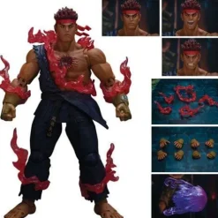 Ultimate Street Fighter IV Evil Ryu 1:12 Scale Action Figure