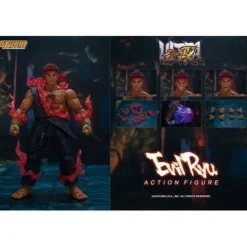 Ultimate Street Fighter IV Evil Ryu 1:12 Scale Action Figure