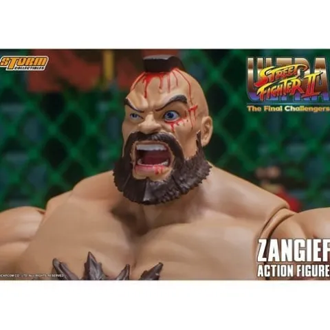 Ultimate Street Fighter II: The Final Challenger Zangief 1:12 Scale Action Figure