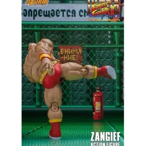 Ultimate Street Fighter II: The Final Challenger Zangief 1:12 Scale Action Figure