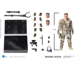 Universal Soldier Luc Deveraux Exquisite Super 1:12 Scale Action Figure - Previews Exclusive