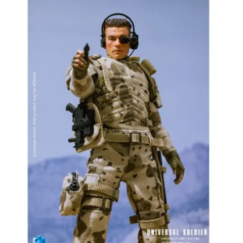 Universal Soldier Luc Deveraux Exquisite Super 1:12 Scale Action Figure - Previews Exclusive