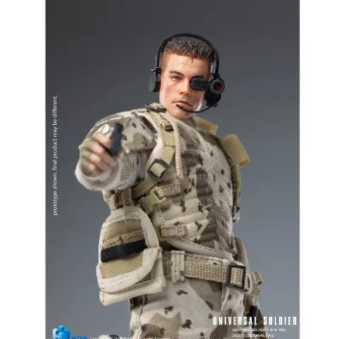 Universal Soldier Luc Deveraux Exquisite Super 1:12 Scale Action Figure - Previews Exclusive