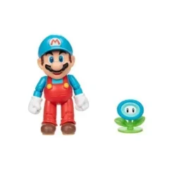 World of Nintendo 4" Action Figure - Ice Mario With Ice Flower