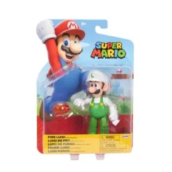 World of Nintendo 4" Action Figure - Fire Luigi