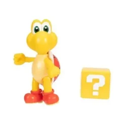 World of Nintendo 4" Action Figure - Red Koopa Troopa with Question Block