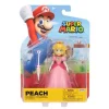 World of Nintendo 4" Action Figure - Princess Peach with umbrella