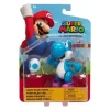 World of Nintendo 4" Action Figure - Light Blue Yoshi
