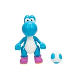 World of Nintendo 4" Action Figure - Light Blue Yoshi