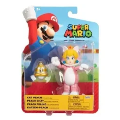 World of Nintendo 4" Action Figure - Cat Peach