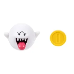 World of Nintendo 4" Action Figure - Boo with coin