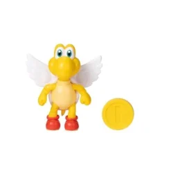 World of Nintendo 4-Inch Action Figure - Koopa Paratroopa with Coin
