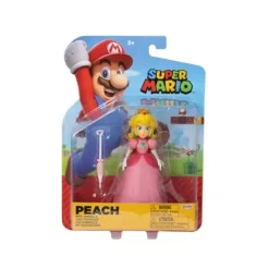 World of Nintendo 4-Inch Action Figure - Peach with Umbrella