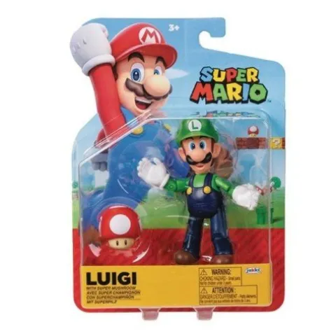 World of Nintendo Mario 4" Action Figure - Select Figure(s)