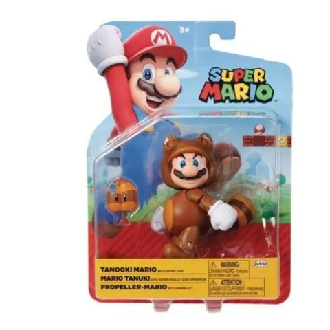 World of Nintendo Mario 4" Action Figure - Select Figure(s)