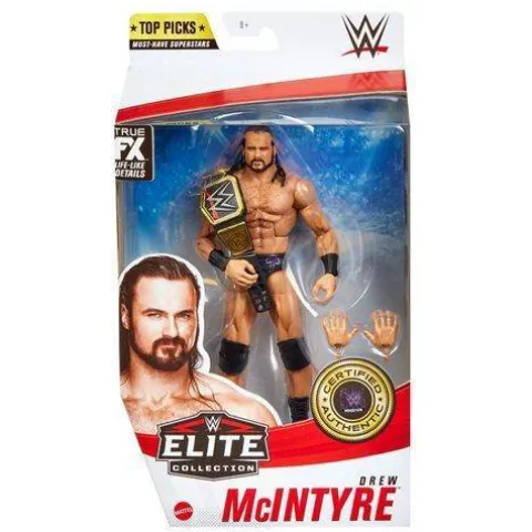 WWE Top Picks 2021 Drew McIntyre Elite Action Figure