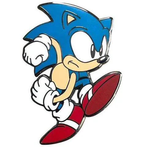 Zen Monkey: Classic Speedy Sonic - Sonic the Hedgehog Enamel Pin