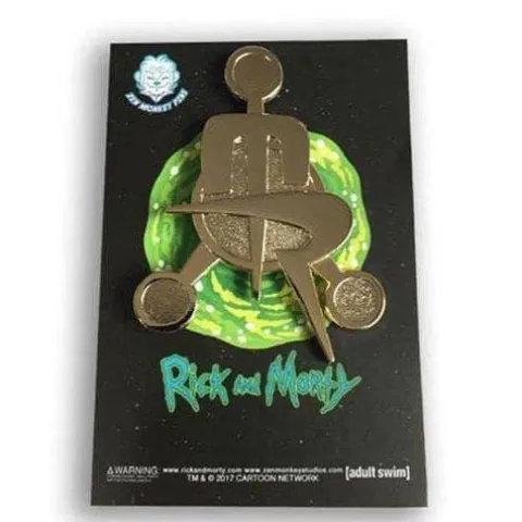 Zen Monkey: Council of Morty's Emblem - Rick and Morty Enamel Pin